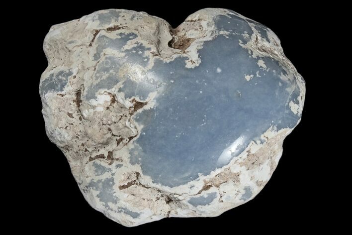 Polished Angelite (Blue Anhydrite) Stone - Peru #172547